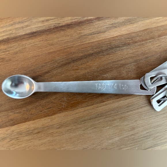New Star Foodservice Stainless Steel Mini Measuring Spoons Set - Picture 8 of 9